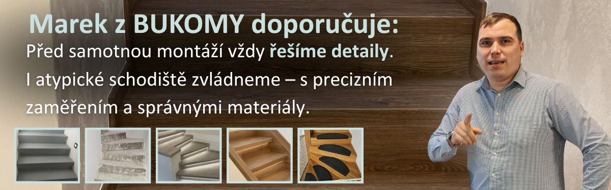Marek z BUKOMY radí – vinylové schody